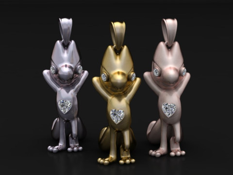 Olden Dragon Inspired Pendant 3d printable model 3D 프린트 모델