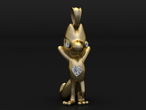 Olden Dragon Inspired Pendant 3d printable model 3D 프린트 모델