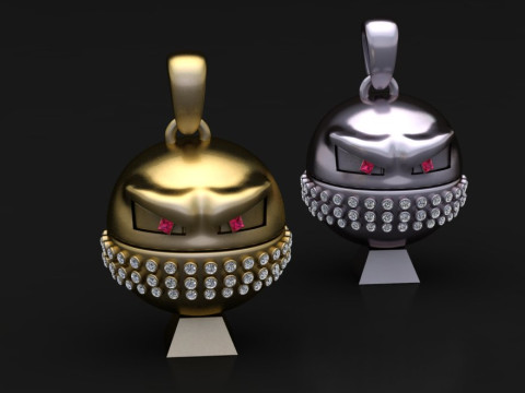Colgante de esfera PENDANT 3D PRINTABLE MODEL 3D 프린트 모델