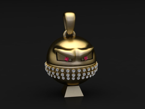 Colgante de esfera PENDANT 3D PRINTABLE MODEL 3D Druckmodell