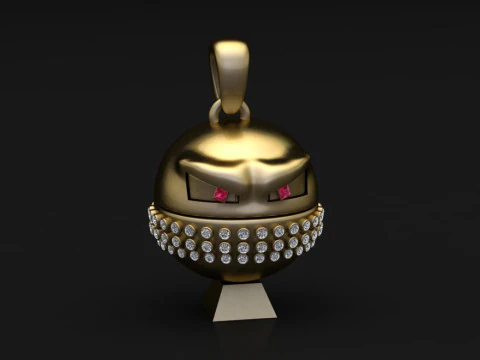 Colgante de esfera PENDANT 3D PRINTABLE MODEL 3D Print Model
