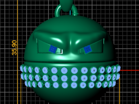 Colgante de esfera PENDANT 3D PRINTABLE MODEL 3D Druckmodell