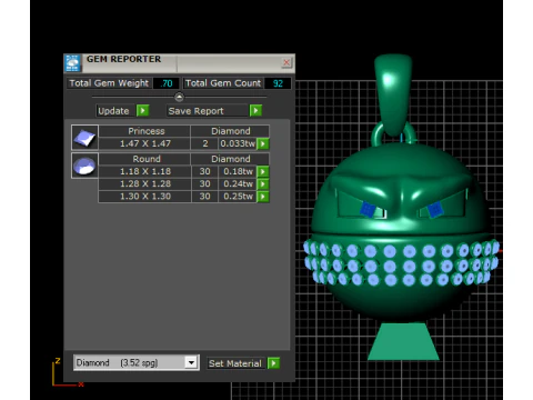 Colgante de esfera PENDANT 3D PRINTABLE MODEL 3D Print Model