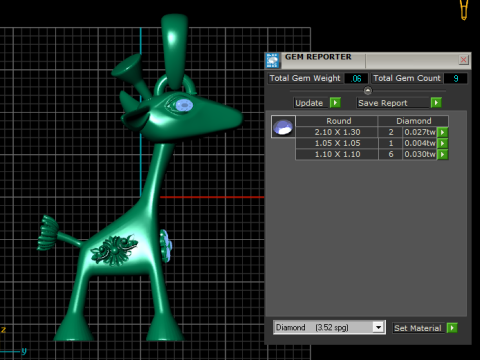 PENDENTE IN ORO ZARAFA Modello stampabile in 3d Modello di stampa 3D