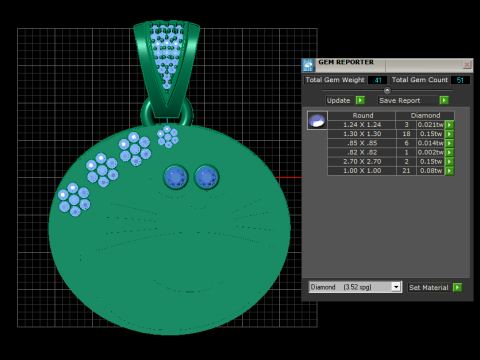 Cute Doraemon Character Pendant 3D Printable Jewelry Model 3D printmodel