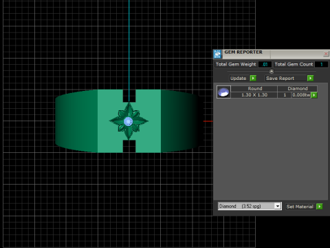 Geometric Signet Ring 3D Printable Jewelry Model Modèles 3D en vedette