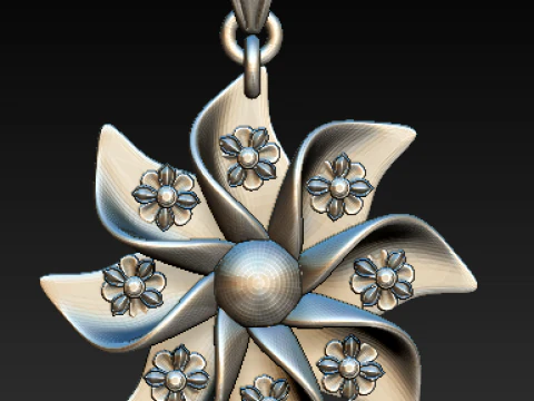 Handcrafted 3D Printed Pendants Collection 3D Print Model