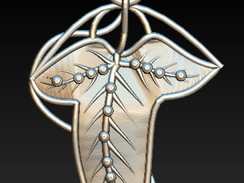 Handcrafted 3D Printed Pendants Collection 3D Baskı Modeli