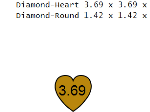 This Heart Shape Diamond Pendant 3D Print Model