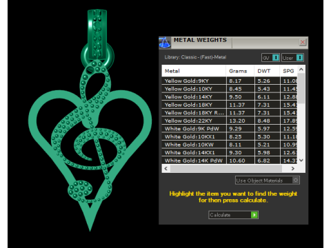 This Heart Shape Diamond Pendant 3D 프린트 모델