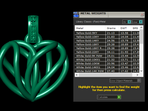 This Heart Shape Diamond Pendant 3D 프린트 모델