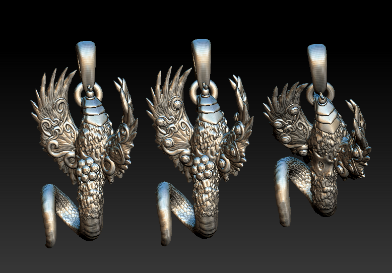 Floral pendant 3D printed jewelry 3D Принт Модель .c4d .max .obj .3ds .fbx .stl .blend 