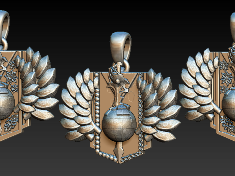 Tilting Shields 3D 打印模型