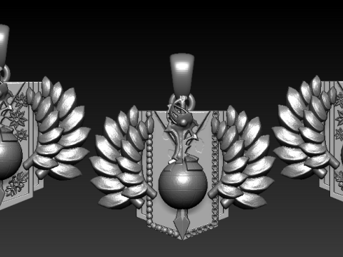 झुकाने वाली ढालें 3D प्रिंट मॉडल