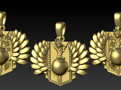 Tilting Shields 3D Print Model