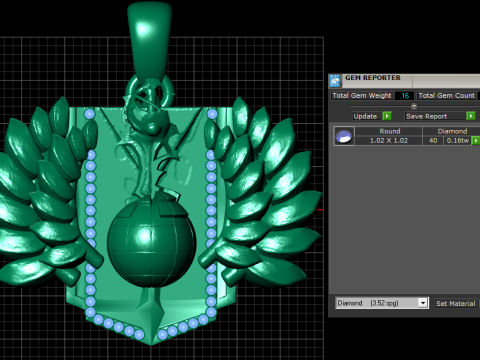झुकाने वाली ढालें 3D प्रिंट मॉडल
