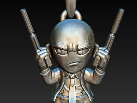 Character Sea Life Pendant Collection 3D Print Model