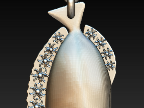 Character Sea Life Pendant Collection Model do druku 3D