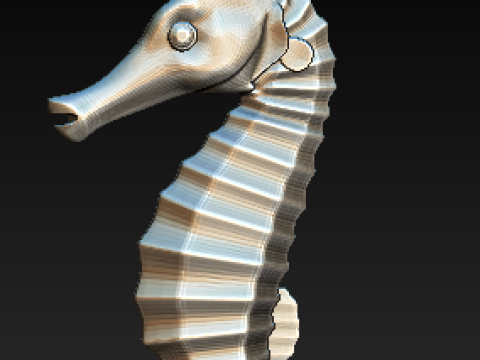 Character Sea Life Pendant Collection Model do druku 3D