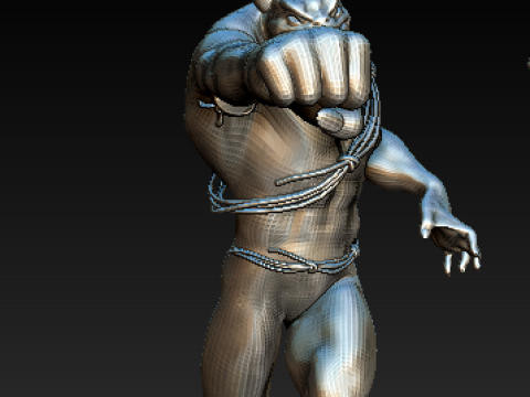 Fantasy Warrior Pendant Collection Modèles 3D en vedette
