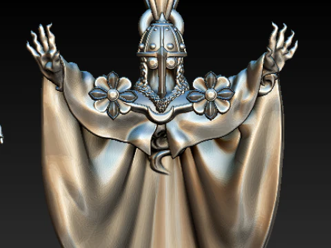 Fantasy Warrior Pendant Collection 3D Print Model