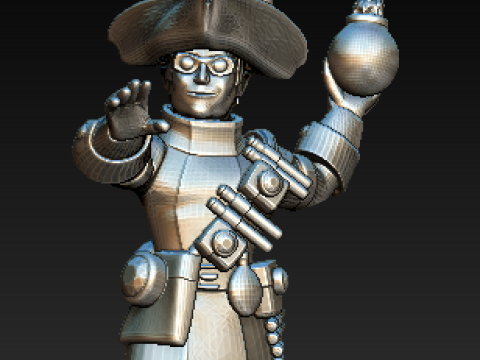 Fantasy Warrior Pendant Collection Modèles 3D en vedette