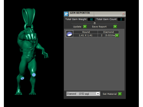 Fantasy Warrior Pendant Collection Modèles 3D en vedette