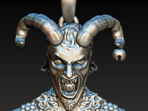 Dark Fantasy Gothic Pendant Collection Modelo de Impressão 3D