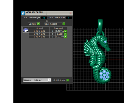 Set of 5 Artistic 3D Printable Pendants Model do druku 3D