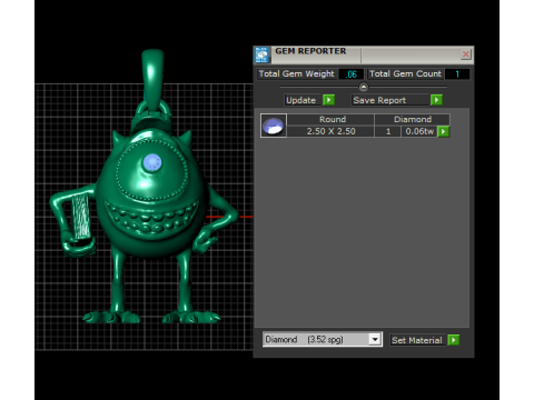 Set of 5 Artistic 3D Printable Pendants Model do druku 3D