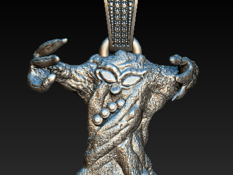 Fantasy Character 3D Printable Pendant Collection 3D printmodel