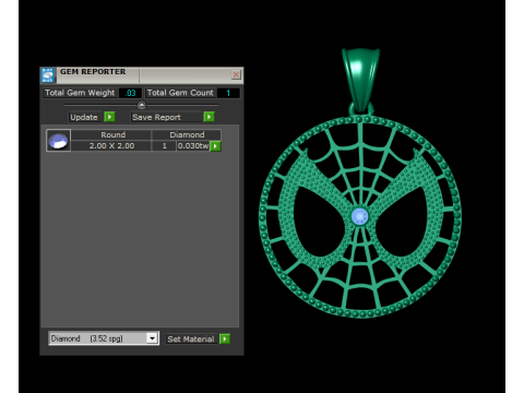 Fantasy Character 3D Printable Pendant Collection 3D printmodel