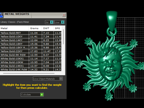 Fantasy Character 3D Printable Pendant Collection 3D printmodel