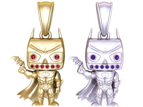 BATMEN PENDANT 3d printable model 3D Print Model