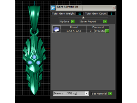 Liontin kepala naga model cetak 3d Model Cetak 3D