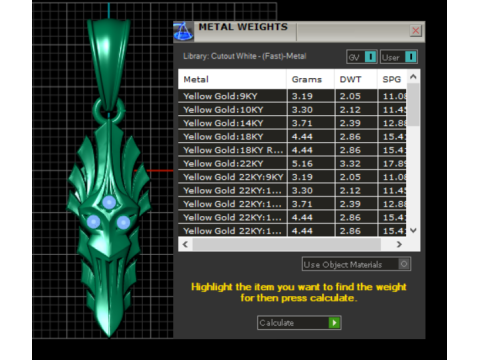 Liontin kepala naga model cetak 3d Model Cetak 3D