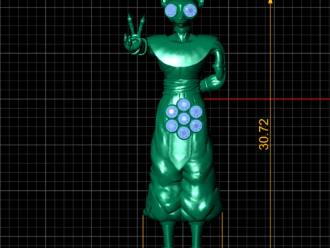 STATUE MEN PENDANT 3DPRINTABLE MODEL 3D Print Model