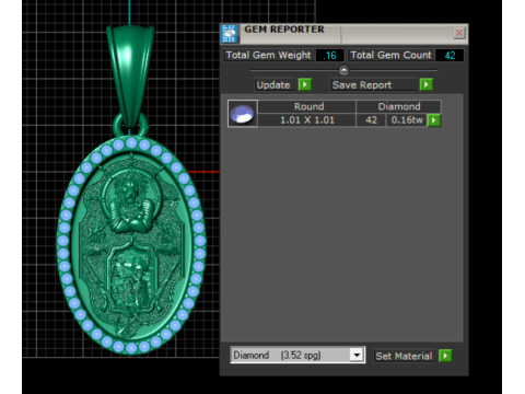 EGG SHAPE PENDANT 3D PRINTABLE MODEL 3D Принт Модель
