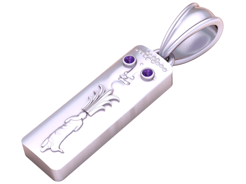 3D STYLE DESIGN GOLD PENDANT 3d printable model 3D 打印模型