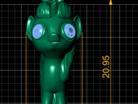 Creative Unicorn PENDANT 3D PRINTABLE MODEL 3D printmodel
