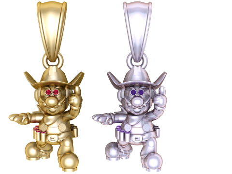 JOKKER PENDANT 3D PRINTABLE MODEL 3Dプリントモデル