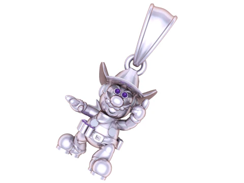 JOKKER PENDANT 3D PRINTABLE MODEL 3D Print Model