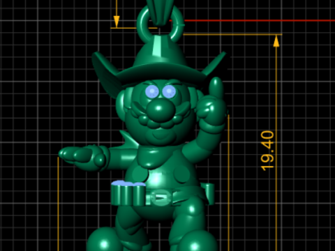 MODÈLE IMPRIMABLE 3D PENDENTIF JOKKER Modèles 3D en vedette