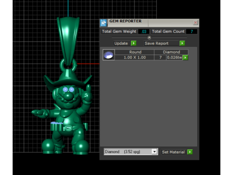 MODÈLE IMPRIMABLE 3D PENDENTIF JOKKER Modèles 3D en vedette
