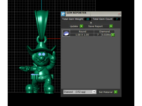 JOKKER PENDANT 3D PRINTABLE MODEL 3D Print Model