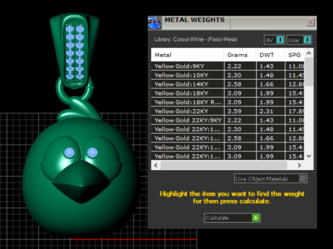 HEN FACES PENDANT 3D PRINTABLE MODEL 3D प्रिंट मॉडल