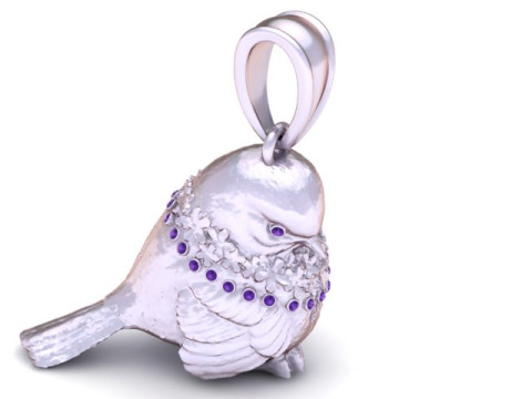 TAUBENANHÄNGER 3D-DRUCKBARES MODELL 3D Druckmodell