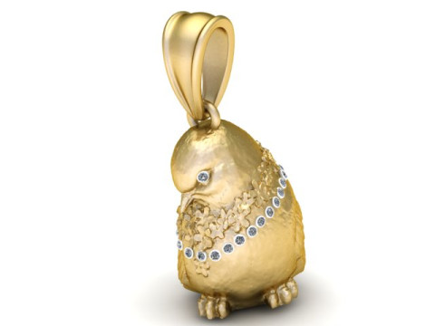 TAUBENANHÄNGER 3D-DRUCKBARES MODELL 3D Druckmodell