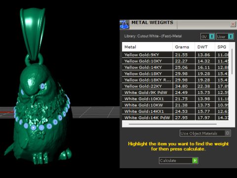 TAUBENANHÄNGER 3D-DRUCKBARES MODELL 3D Druckmodell
