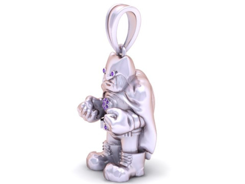 MODEL CETAK 3D LIONTIN PRIA SUPER Model Cetak 3D